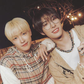 ATEEZ's Hongjoong &amp; Mingi.